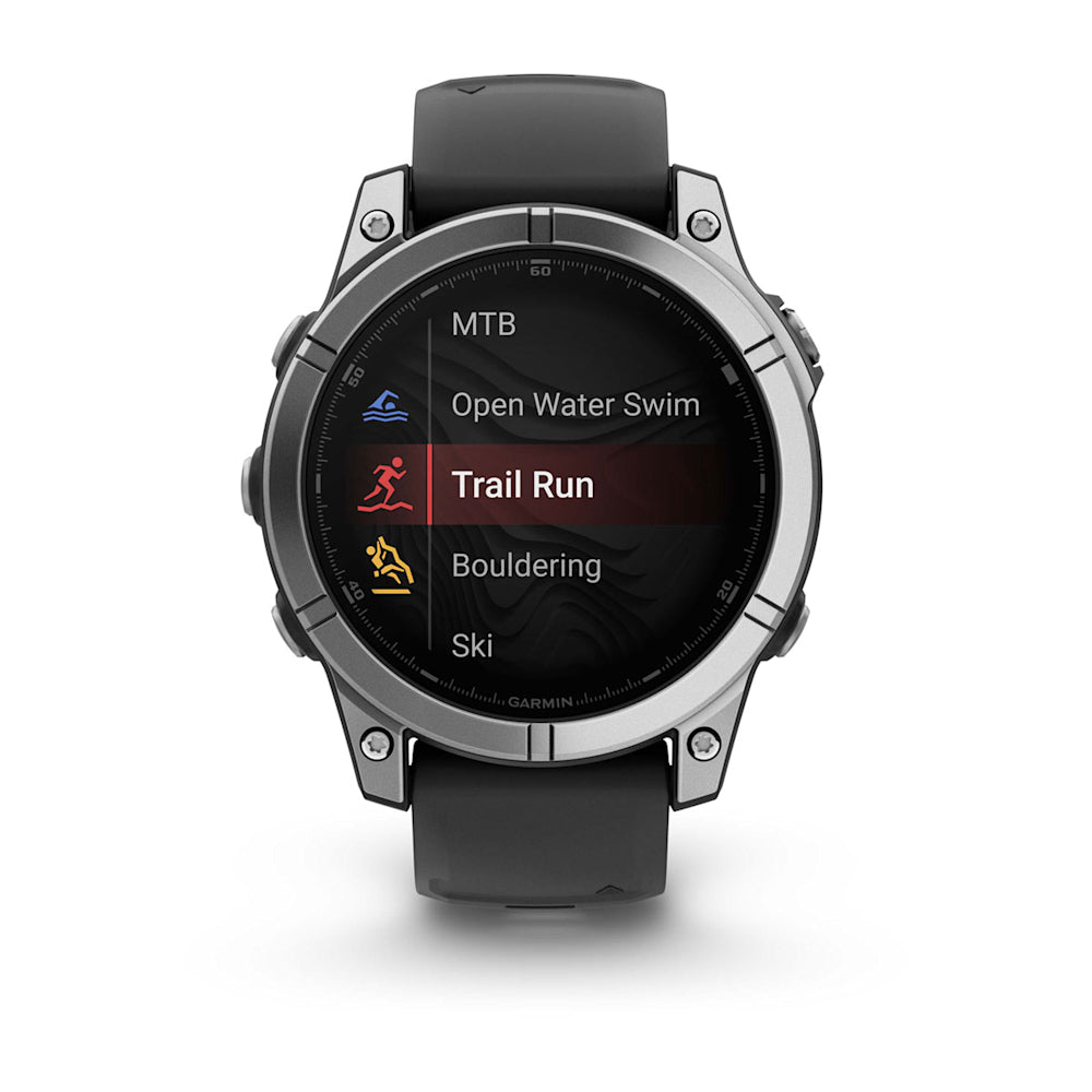 Relógio Garmin fēnix ® E Aço Inoxidável e Preto