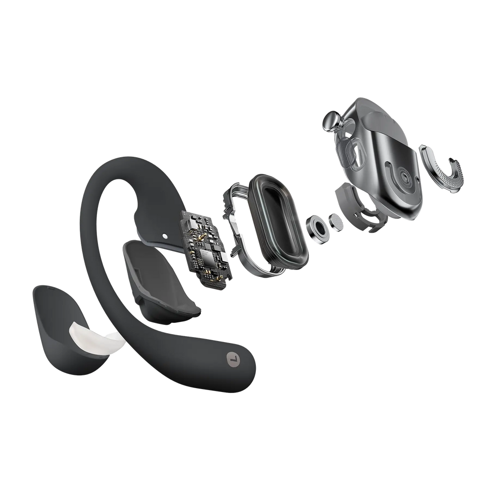 Fone de Ouvido Aberto Shokz OpenFit 2+ Preto