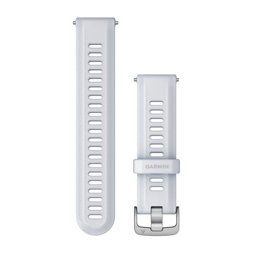 Pulseira Garmin Forerunner ® 22 mm Branco e Prata