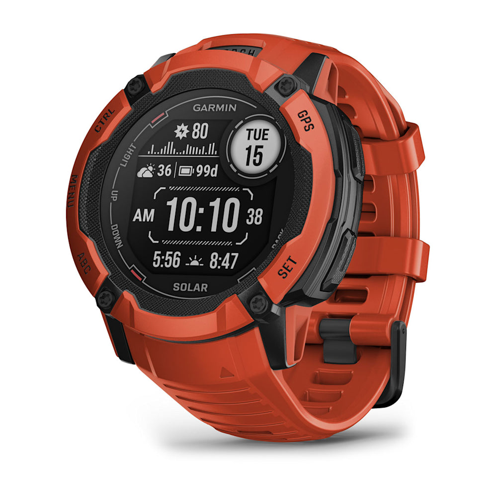 Relógio Garmin Instinct ® 2X Solar Vermelho