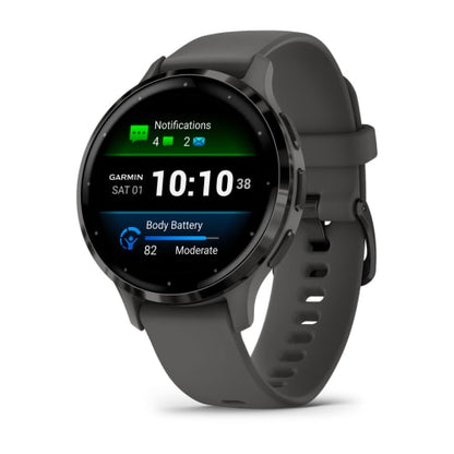 [Teste da Disco] - Relógio Garmin Venu ®  3S Grafite (Agrupamento)