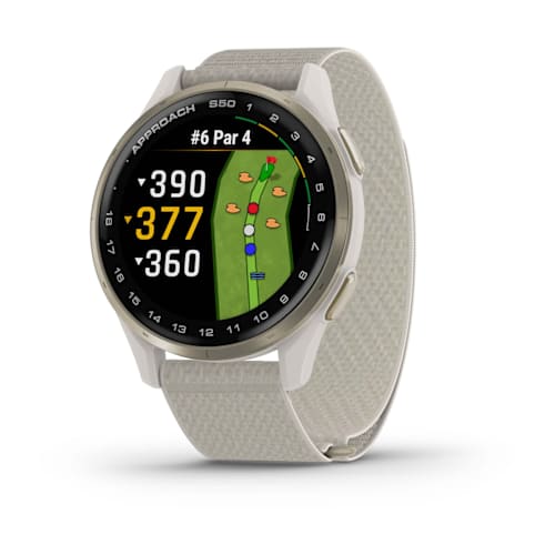 Relógio Garmin Approach ® S50 Dourado e Branco