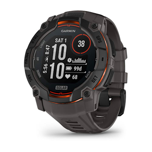 Relógio Garmin Instinct ® 3 Solar Preto e Grafite - 50 mm