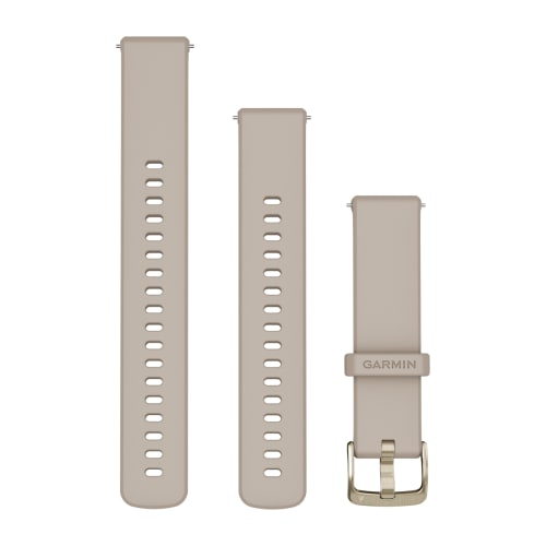 Pulseira Garmin Quick Release 18 mm Cinza e Dourado