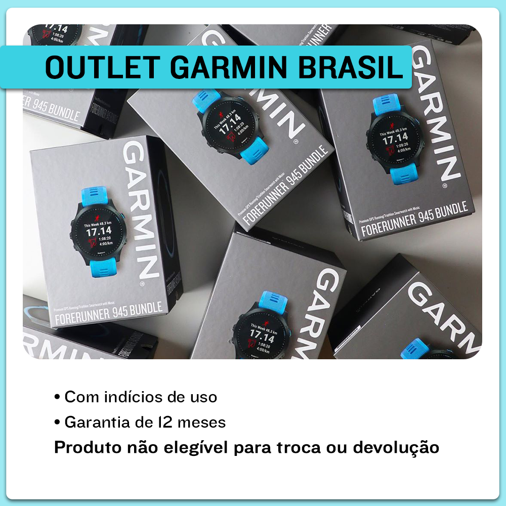 Outlet Relógio Garmin Forerunner 55 Cinza
