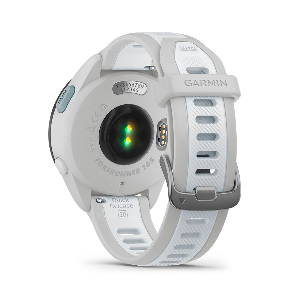 Relógio Garmin Forerunner ® 165 com Monitor Cardíaco de Pulso e