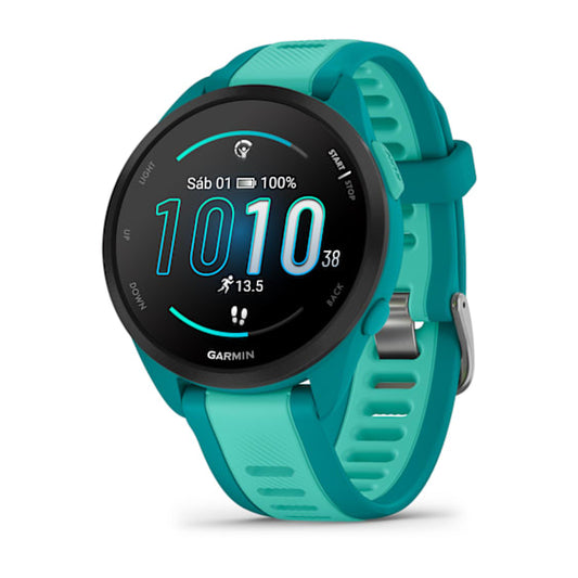 Relógio Garmin Forerunner ® 165 Music Turquesa e Aqua
