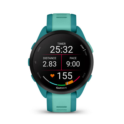 Relógio Garmin Forerunner ® 165 Music Turquesa e Aqua