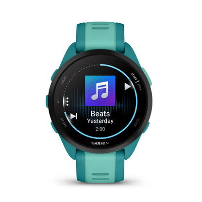 Relógio Garmin Forerunner ® 165 Music Turquesa e Aqua