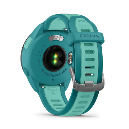 Relógio Garmin Forerunner ® 165 Music Turquesa e Aqua