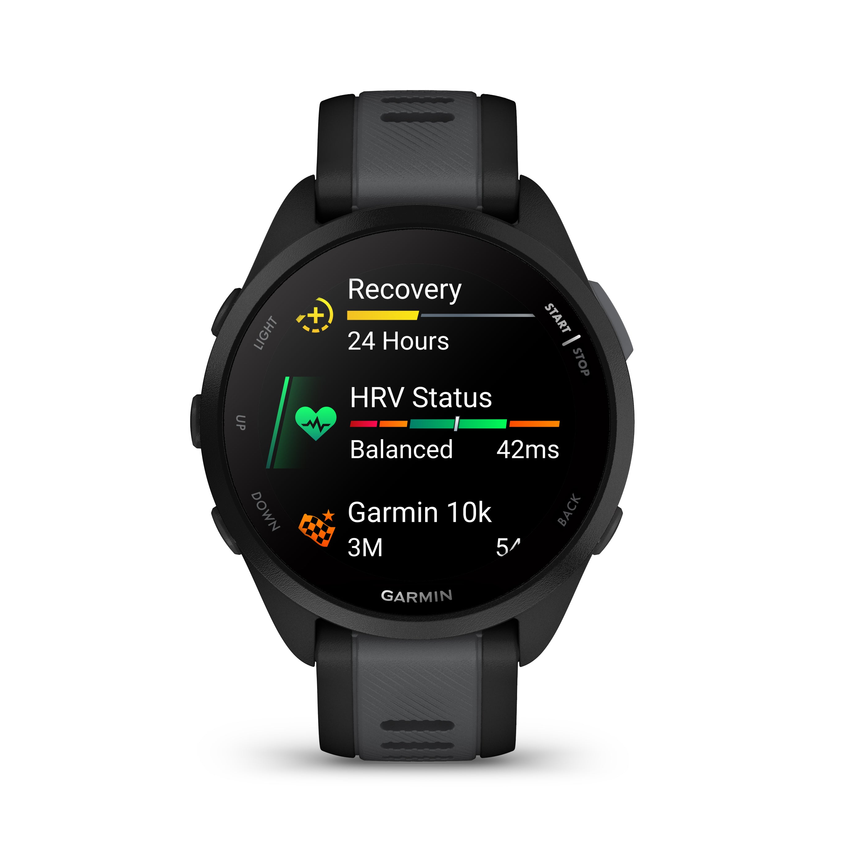Garmin Forerunner 165 スマートウォッチガーミン forerunner-165-preto-cinza-010