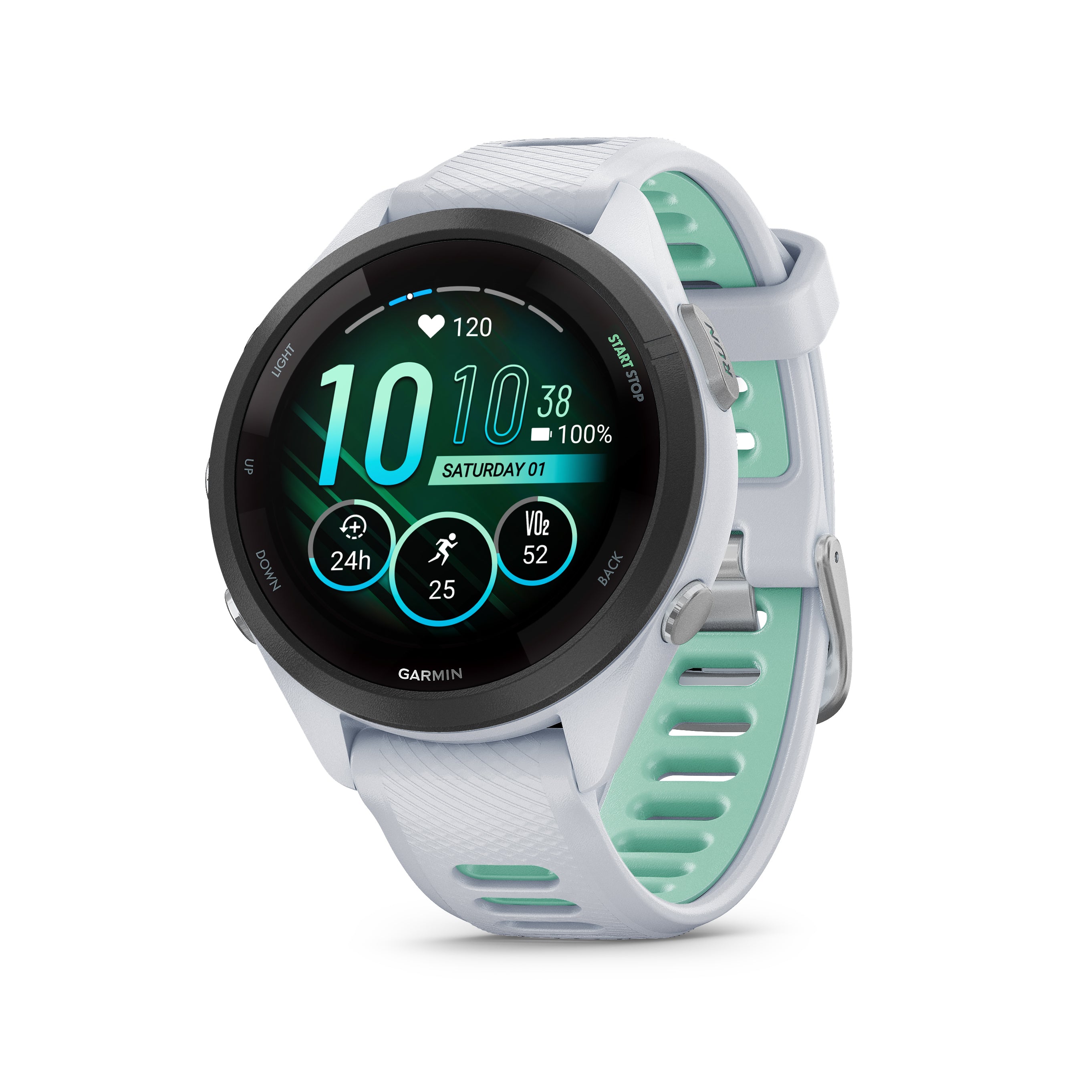 Relógio Garmin Forerunner ® 265S Music com Monitor Cardíaco de