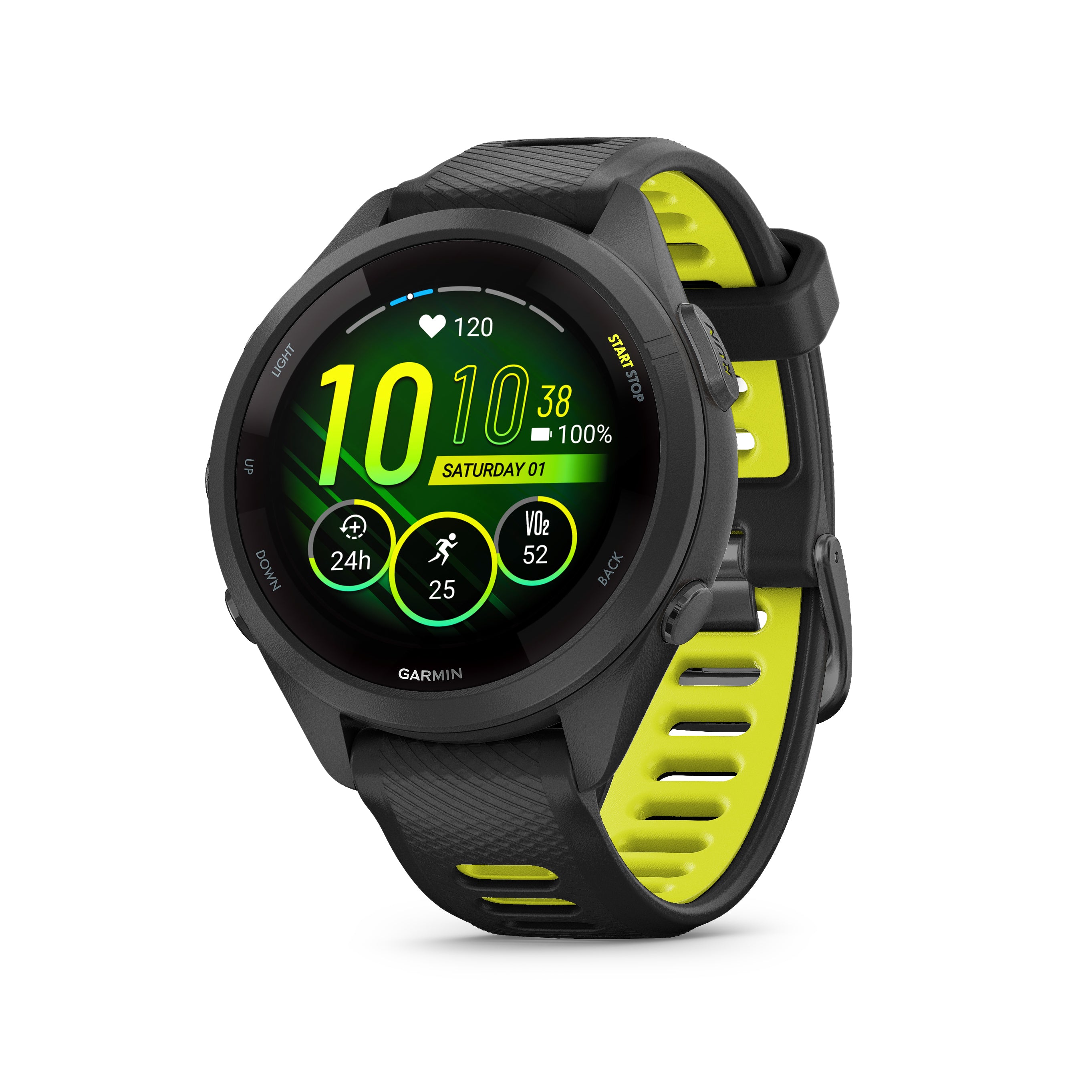 Relógio Garmin Forerunner ® 265S Music com Monitor Cardíaco de