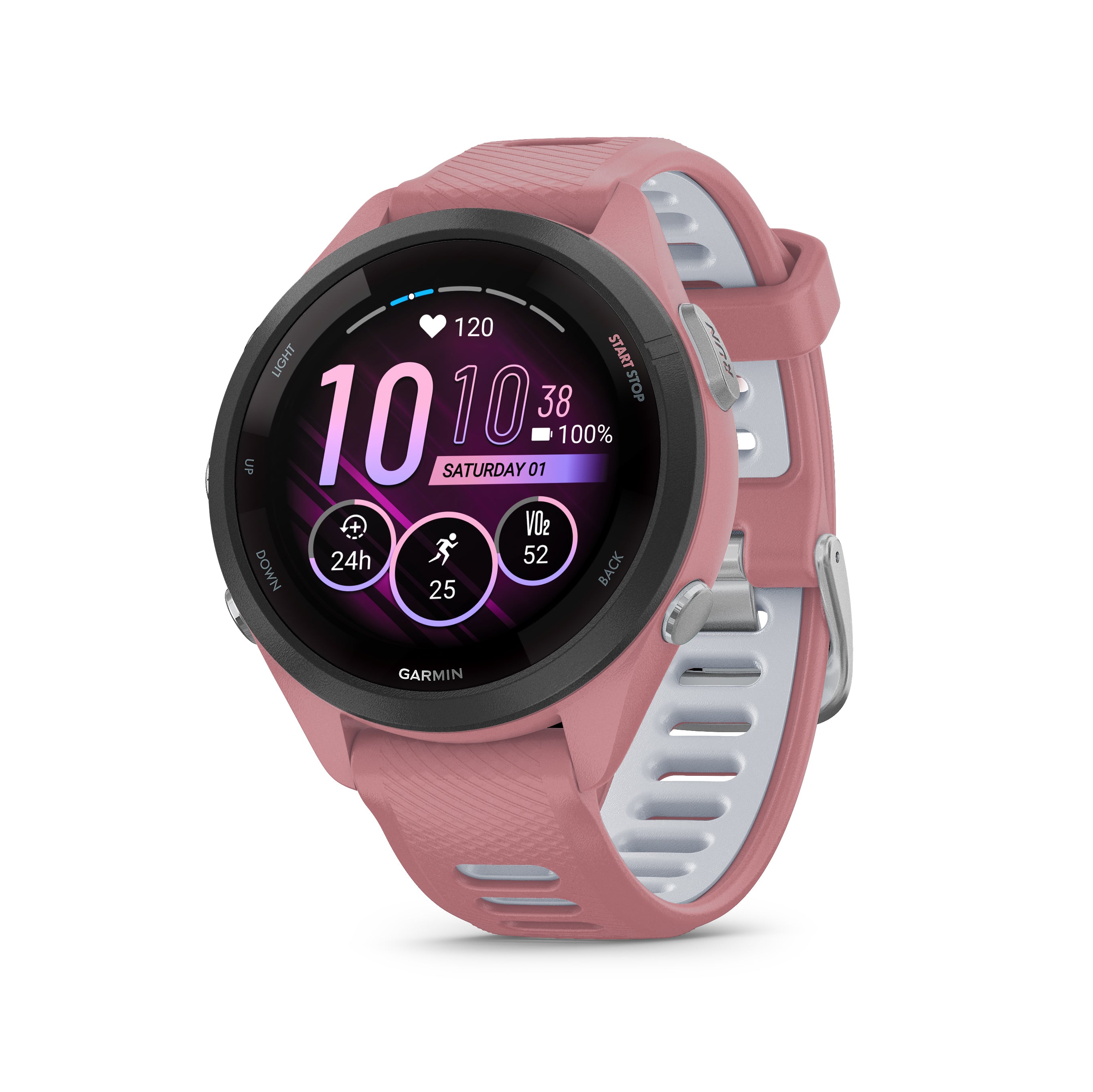 Relógio Garmin Forerunner ® 265S Music com Monitor Cardíaco de