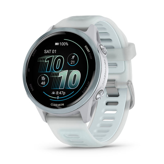 Relógio Garmin Forerunner ® 570 - 42 mm Azul Nuvem e Marfim