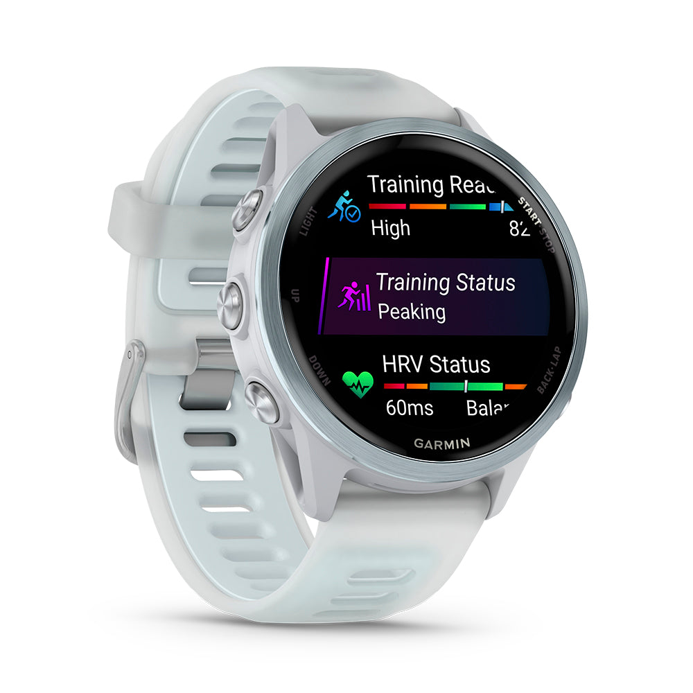 Relógio Garmin Forerunner ® 570 - 42 mm Azul Nuvem e Marfim
