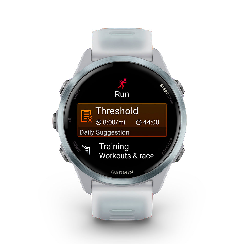 Relógio Garmin Forerunner ® 570 - 42 mm Azul Nuvem e Marfim