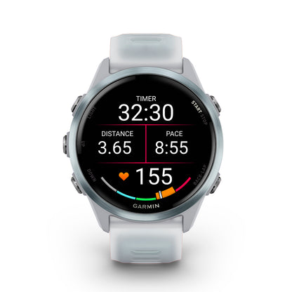 Relógio Garmin Forerunner ® 570 - 42 mm Azul Nuvem e Marfim