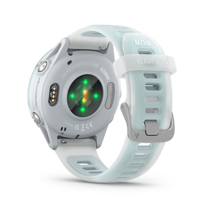 Relógio Garmin Forerunner ® 570 - 42 mm Azul Nuvem e Marfim