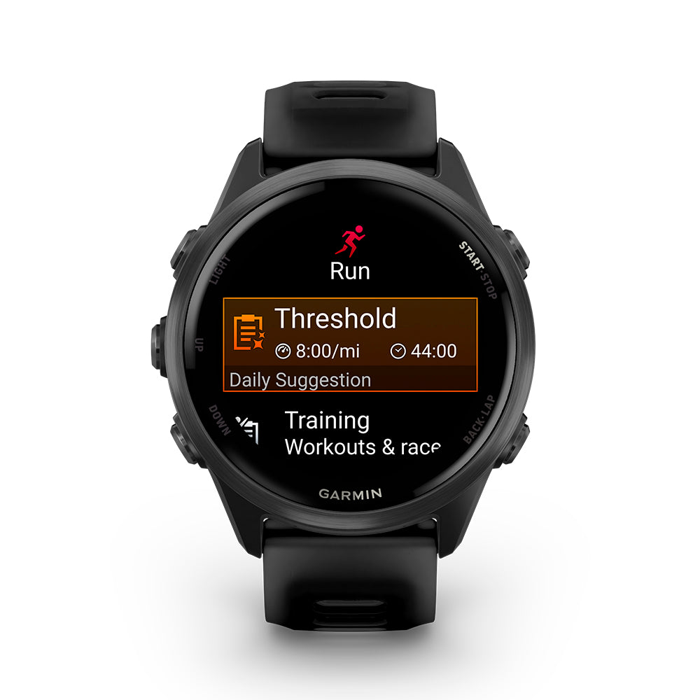 Relógio Garmin Forerunner ® 570 - 42 mm Cinza Ardósia e Preto