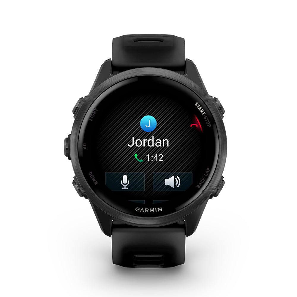 Relógio Garmin Forerunner ® 570 - 42 mm Cinza Ardósia e Preto