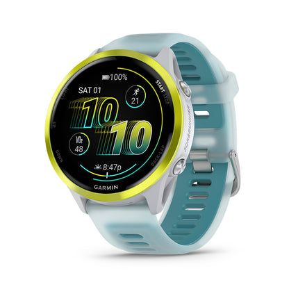 Relógio Garmin Forerunner ® 570 - 47 mm Amarelo e Marfim/Turquesa
