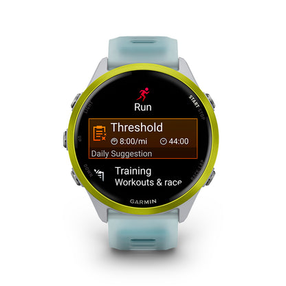 Relógio Garmin Forerunner ® 570 - 47 mm Amarelo e Marfim/Turquesa