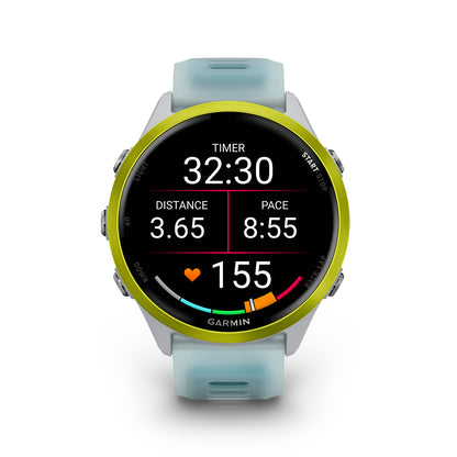 Relógio Garmin Forerunner ® 570 - 47 mm Amarelo e Marfim/Turquesa
