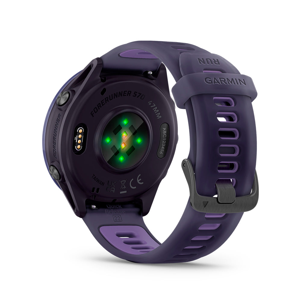Relógio Garmin Forerunner ® 570 - 47 mm Índigo e Roxa