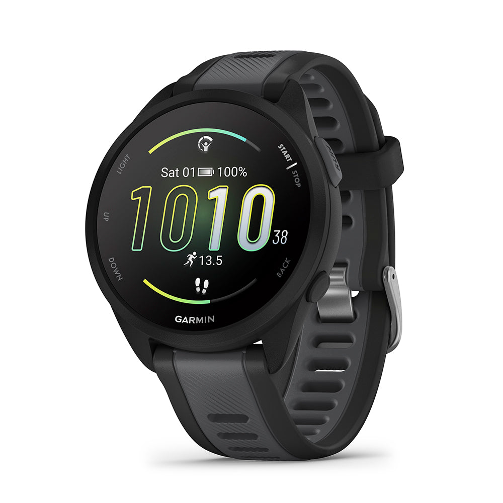 GARMIN FORERUNNER 165 MUSIC ブラック Relógio Garmin Forerunner ® 165 Music com Monitor Cardíaco de