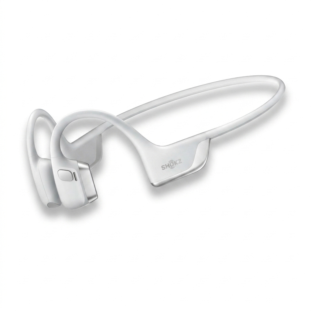 Fone de Condução Óssea Shokz OpenRun Pro 2 Prata