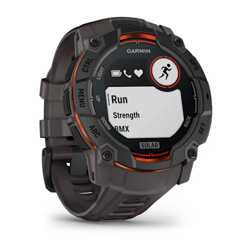 Relógio Garmin Instinct ® 3 Solar Preto e Grafite - 50 mm