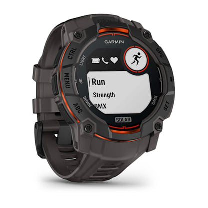 Relógio Garmin Instinct ® 3 Solar Preto e Grafite - 50 mm