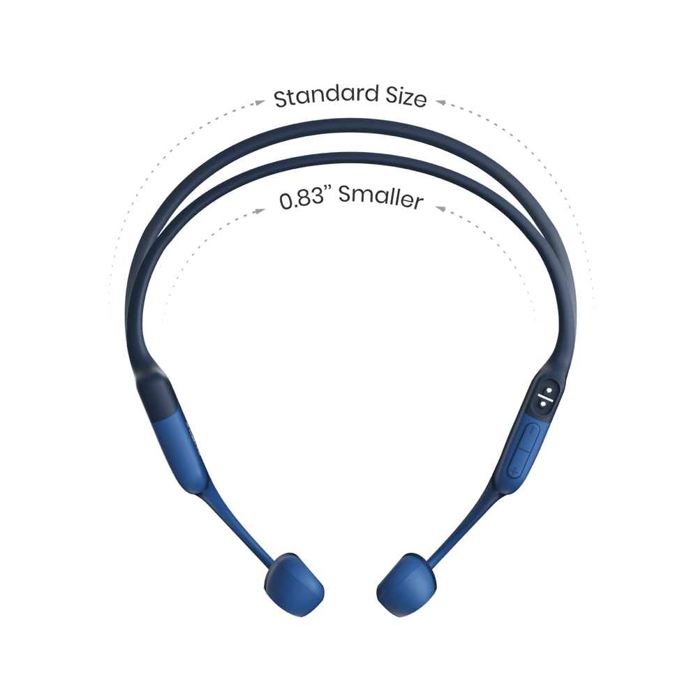 Fone de Condução Óssea Shokz OpenRun Mini Azul