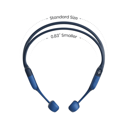 Fone de Condução Óssea Shokz OpenRun Mini Azul
