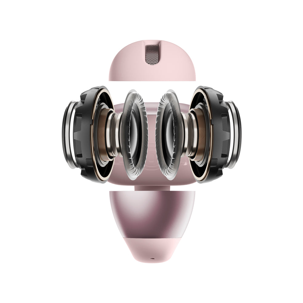Shokz ワイヤレスイヤホン OpenDots ONE Pink Shokz OpenDots ONE Rosa – Garmin Brasil