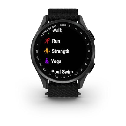 Relógio Garmin Approach ® S50 Ardósia e Preto