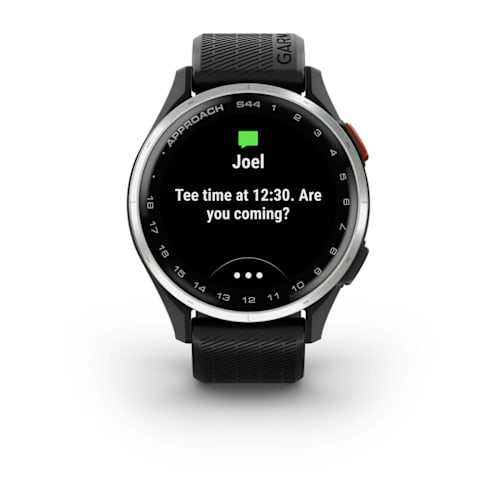 Relógio Garmin Approach ® S44 Prata e Preto