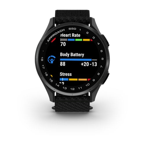 Relógio Garmin Approach ® S50 Ardósia e Preto
