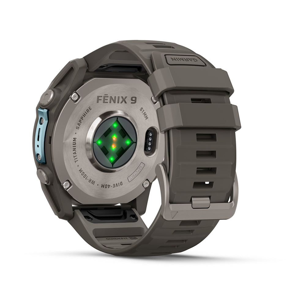 Relógio Garmin fēnix ® 9X Titânio e Grafite