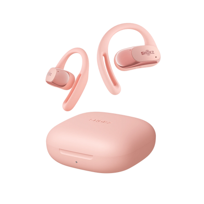 Fone de Ouvido Aberto Shokz OpenFit Air Rosa