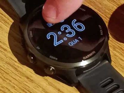 Relógio Garmin Forerunner ® 570 - 47 mm Amarelo e Marfim/Turquesa