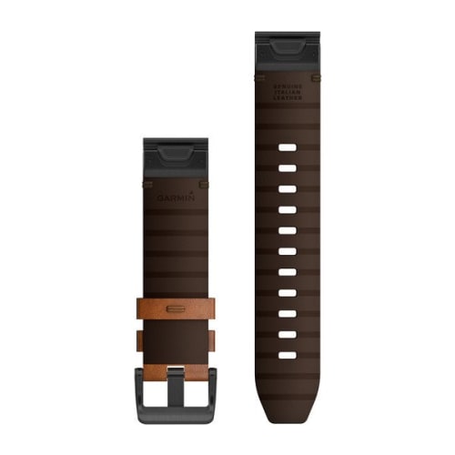 GARMIN 純正 QUICKFIT 22 レザー ベルト　ブラウン Garmin QuickFit ® 22 Couro Marrom – Garmin Brasil