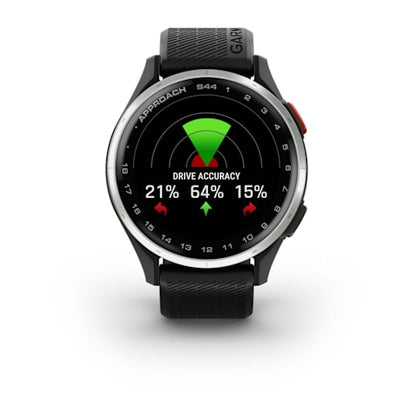 Relógio Garmin Approach ® S44 Prata e Preto