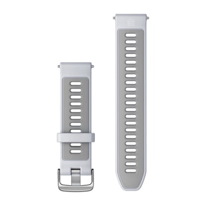Pulseira Garmin Forerunner ® 22 mm Branco e Cinza